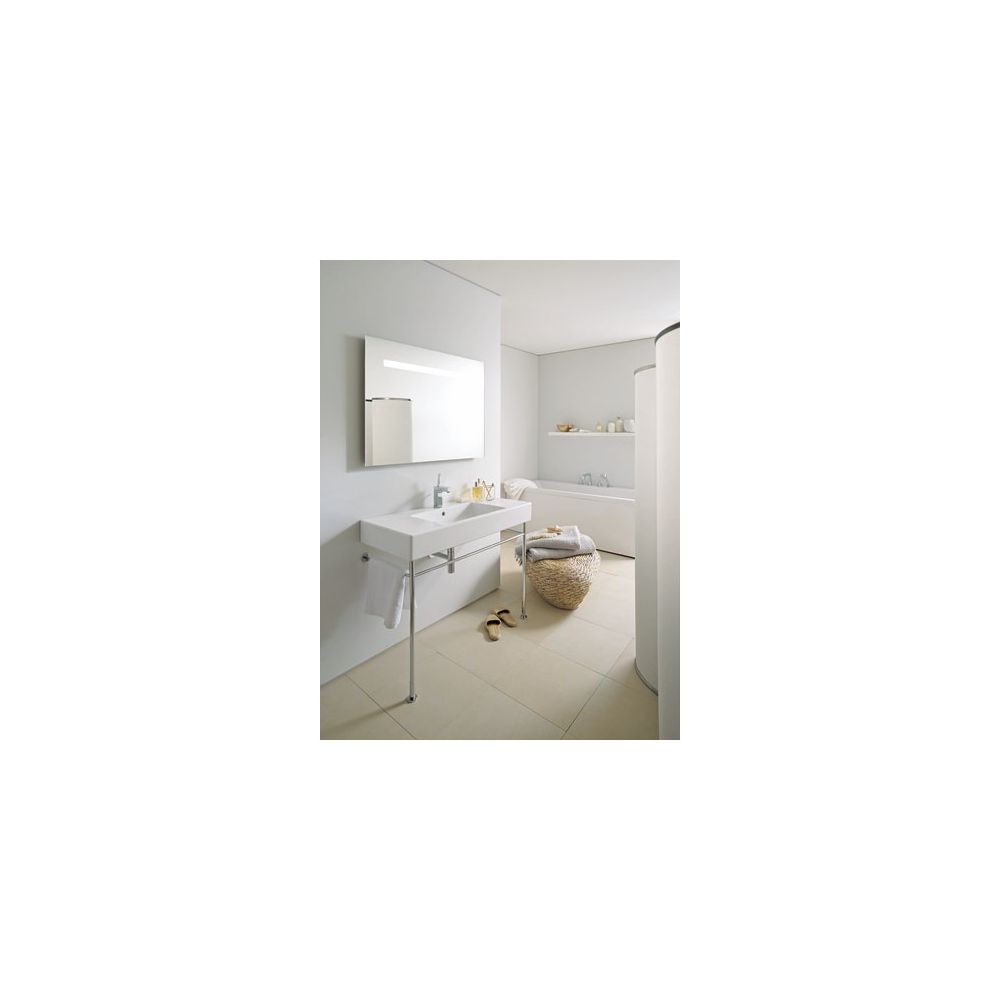 Duravit Vero Waschtisch 490x1250x170mm, WonderGliss, Weiß Hochglanz, Rechteckig, 1... DURAVIT-03291200001 4021534317507 (Abb. 7)