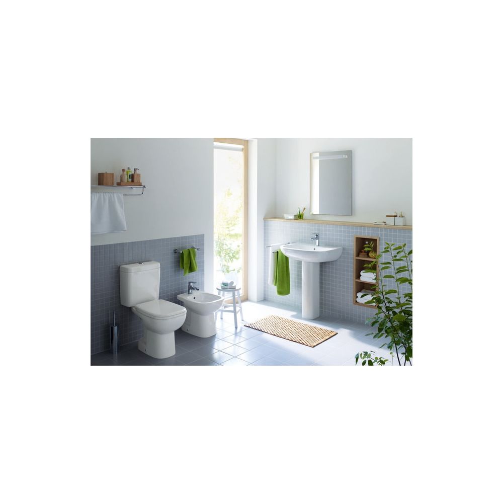 Duravit D-Code Waschtisch 500x650x180mm wandhäng., Weiß Hochglanz, Halbrund, 1 WP m... DURAVIT-2310650000 4021534344046 (Abb. 5)