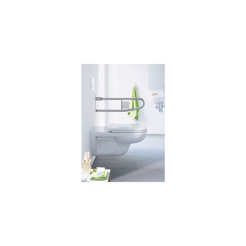 Duravit D-Code Wand-WC 700x360x365mm, Weiß Hochglanz, 4,5l, Tiefspüler, geschlossen... DURAVIT-2228090000 4021534822377 (Abb. 3)