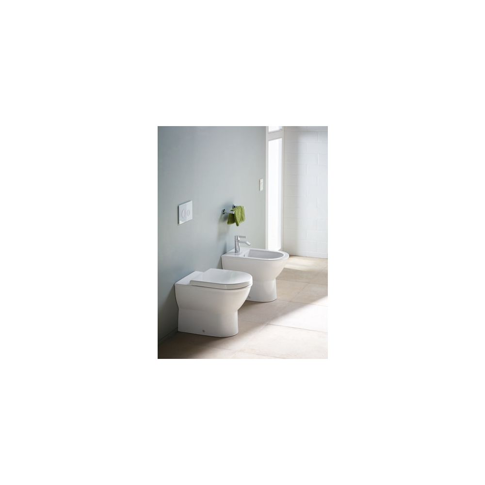 Duravit WC-Sitz, D-shaped, Weiß Hochglanz 370x38x436mm, ohne Absenkautomatik, Edel... DURAVIT-0069810000 4021534810886 (Abb. 19)
