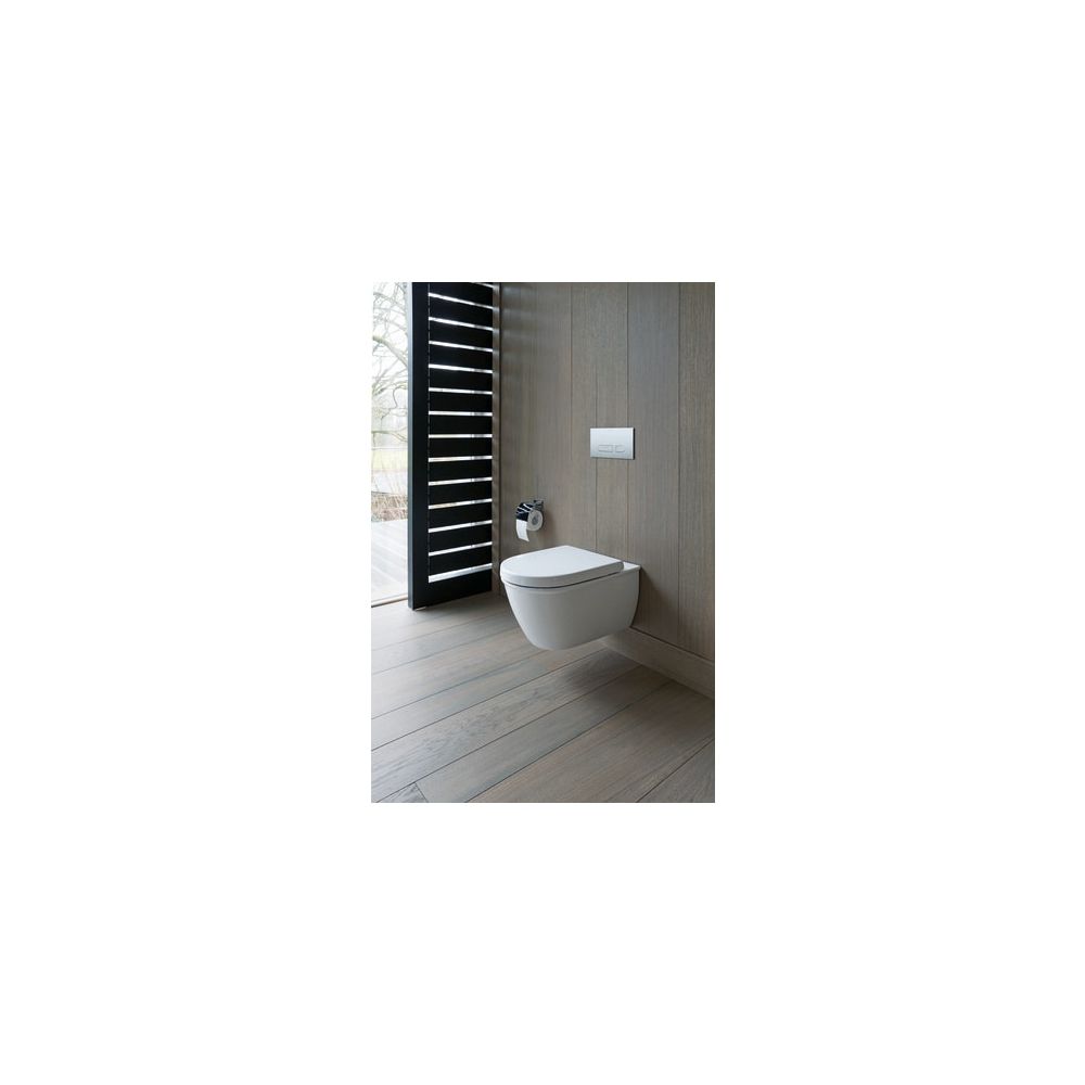 Duravit Darling New Wand-WC 485x365x345mm, Weiß Hochglanz, 4,5l, WonderGliss, Tief... DURAVIT-25490900001 4021534812354 (Abb. 4)