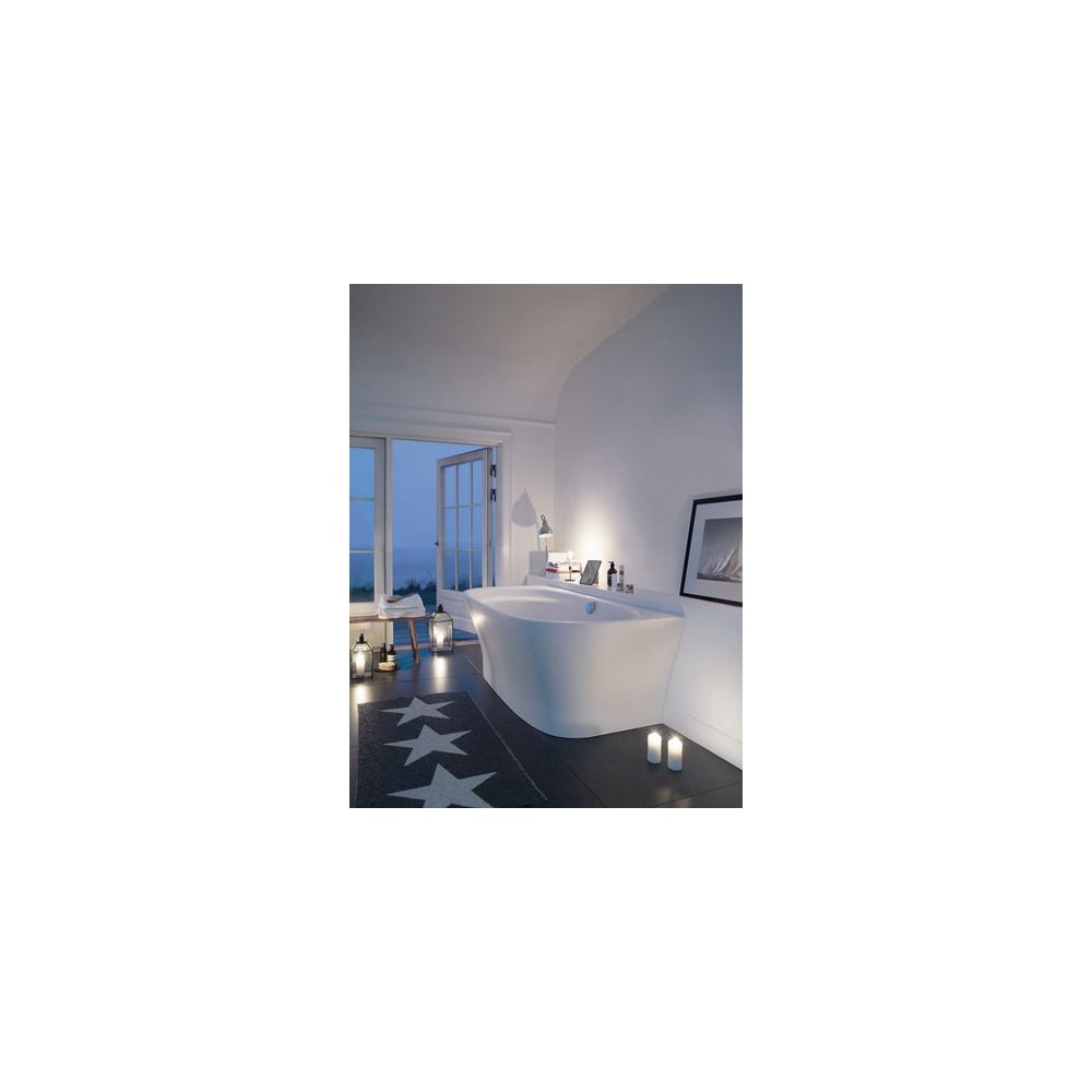 Duravit Cape Cod Badewanne 510x900x1900mm, Mattweiß, Halbrund, Vorwand, 1 Rüc... DURAVIT-700364000000000 4021534986475 (Abb. 10)