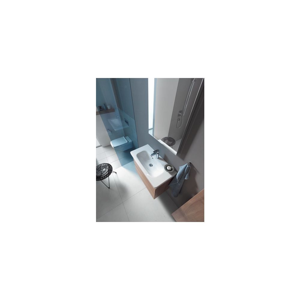 Duravit DuraStyle Waschtisch 400x785x170mm Compact WonderGliss Weiß Hochglanz Rech... DURAVIT-23377800001 4021534977220 (Abb. 6)