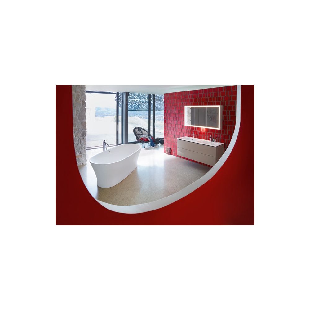 Duravit Cape Cod Whirlwanne Oval, Freistehend, 885x1855x507mm, Air-System, 2 R... DURAVIT-760330000AS0000 4053424453477 (Abb. 3)