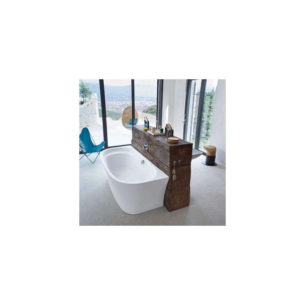 Duravit Cape Cod Badewanne 510x900x1900mm, Mattweiß, Halbrund, Vorwand, 1 Rüc... DURAVIT-700364000000000 4021534986475 (Abb. 12)