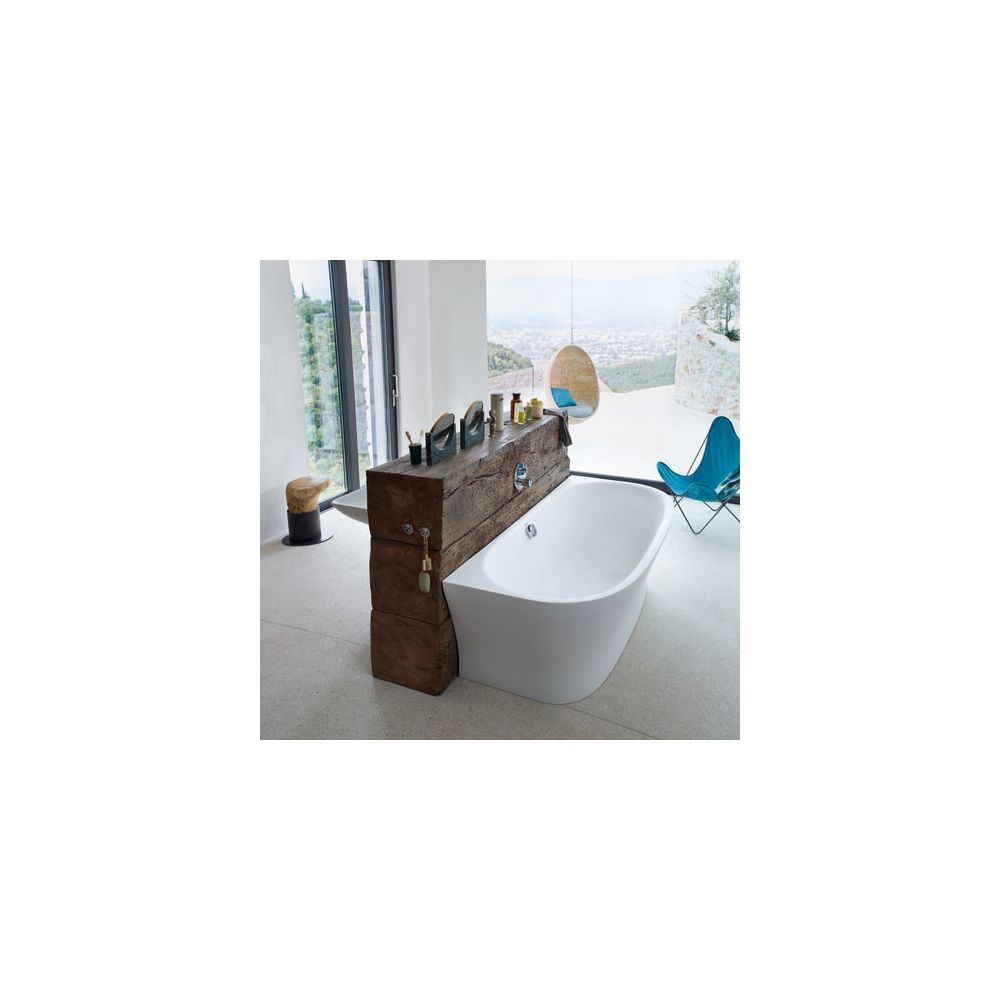 Duravit Cape Cod Badewanne 510x900x1900mm, Mattweiß, Halbrund, Vorwand, 1 Rüc... DURAVIT-700364000000000 4021534986475 (Abb. 14)