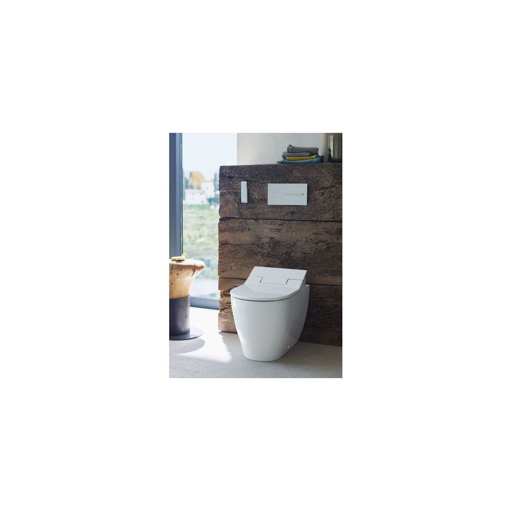 Duravit ME by Starck Stand WC für Dusch-WC-Sitz 600x370x400mm, Weiß HG, Back to wal... DURAVIT-2169590000 4021534966859 (Abb. 4)