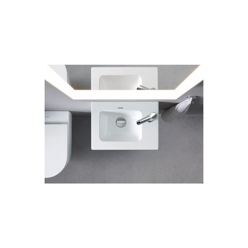 Duravit ME by Starck Handwaschbecken 300x430x150mm, Weiß Hochglanz WonderGliss re... DURAVIT-07234300001 4053424089478 (Abb. 13)