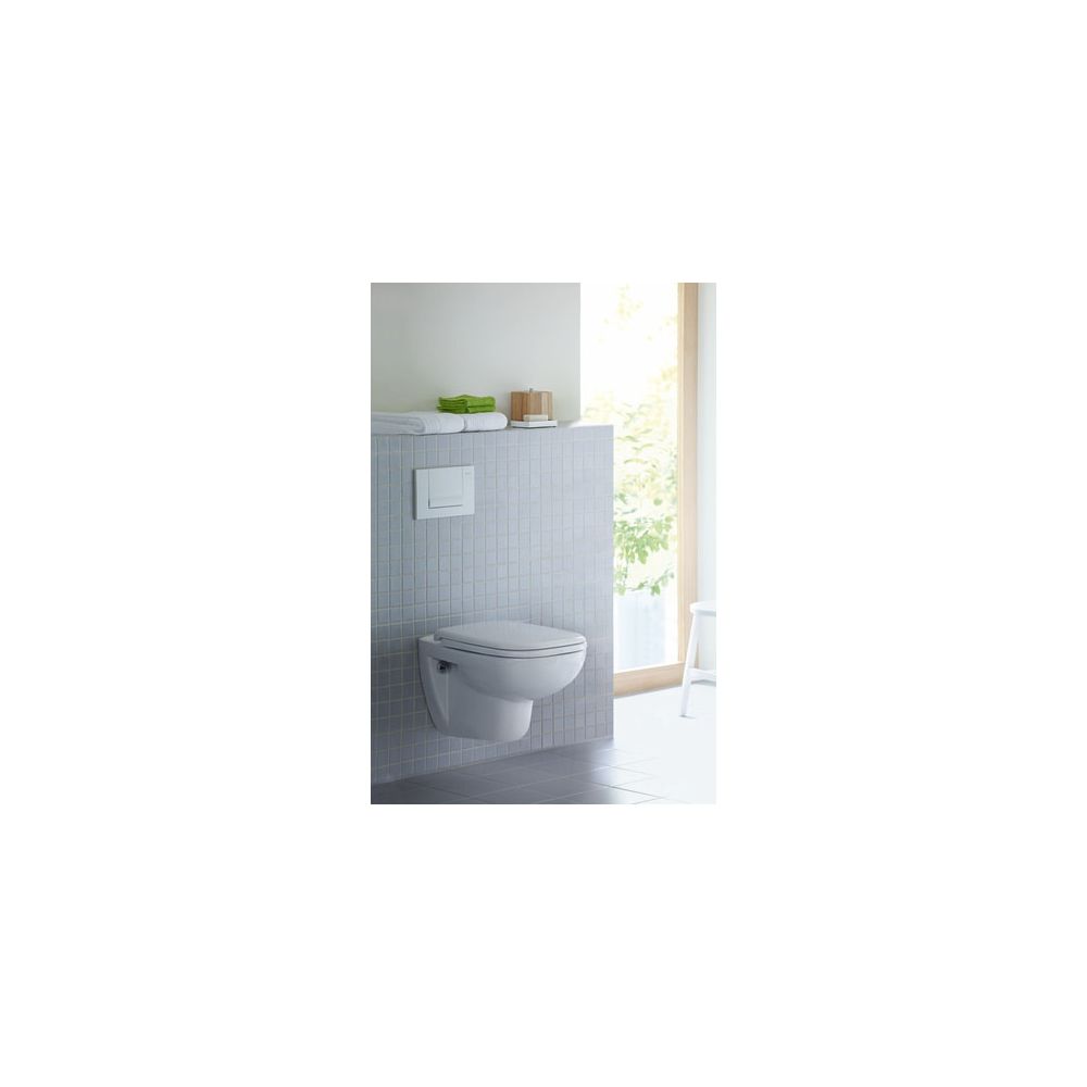 Duravit D-Code WC-Sitz Weiß Hochglanz 360x40x430mm, ohne Absenkautomatik, Edelstah... DURAVIT-0067310000 4021534384769 (Abb. 28)