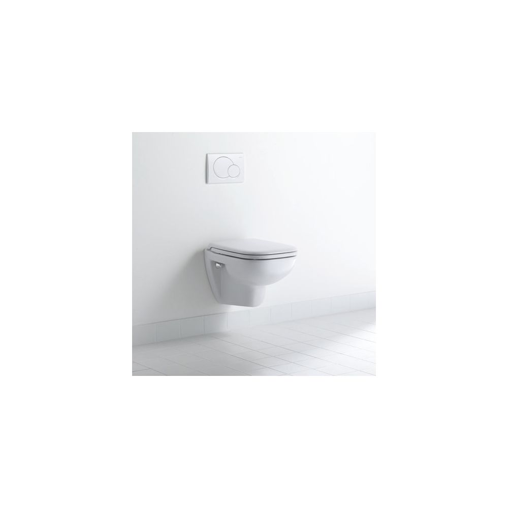 Duravit D-Code WC-Sitz Weiß Hochglanz 360x40x430mm, ohne Absenkautomatik, Edelstah... DURAVIT-0067310000 4021534384769 (Abb. 30)