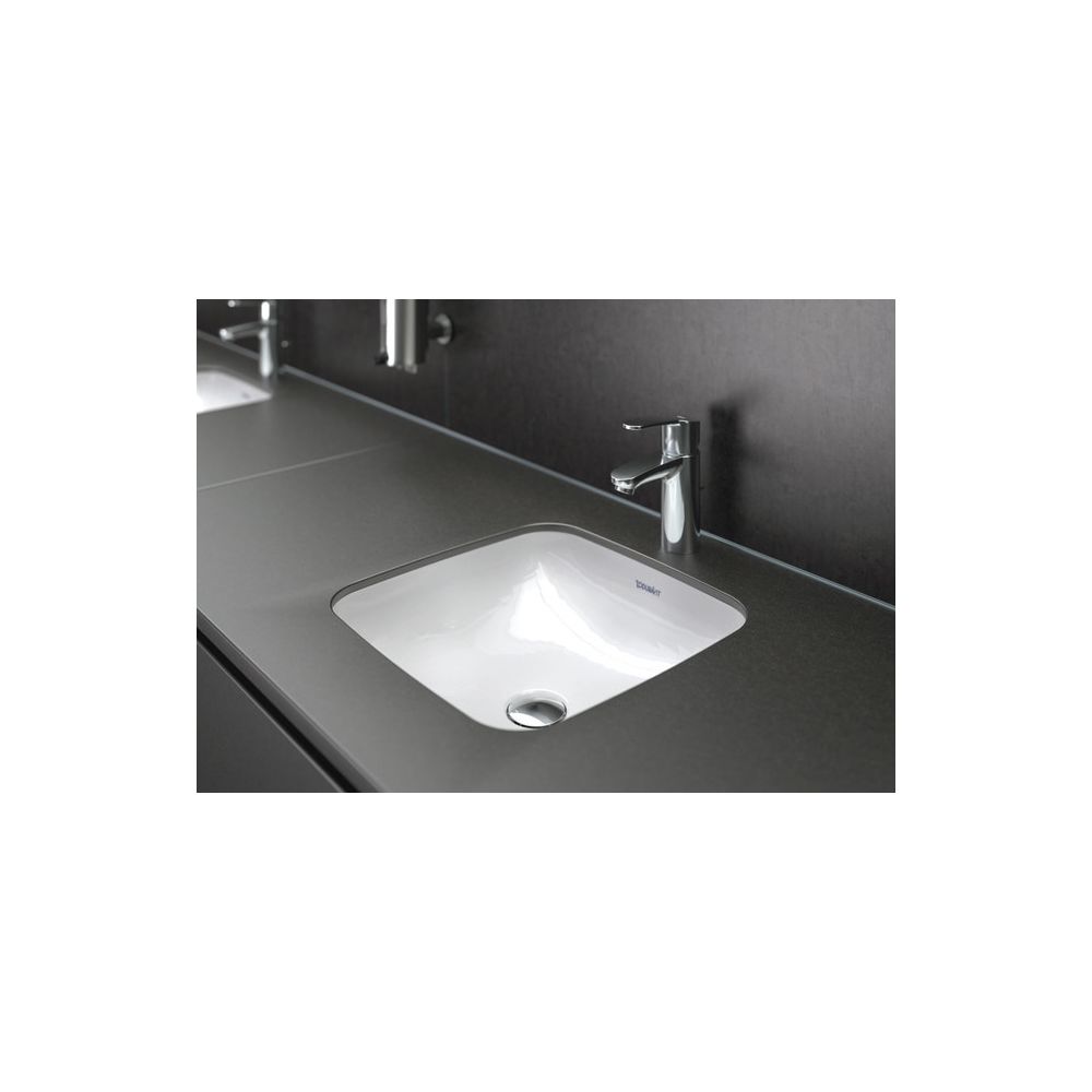 Duravit DuraStyle Einbauwaschtisch 400x400x150mm, Weiß Hochglanz, WonderGliss, ohn... DURAVIT-03733700001 4021534850660 (Abb. 2)