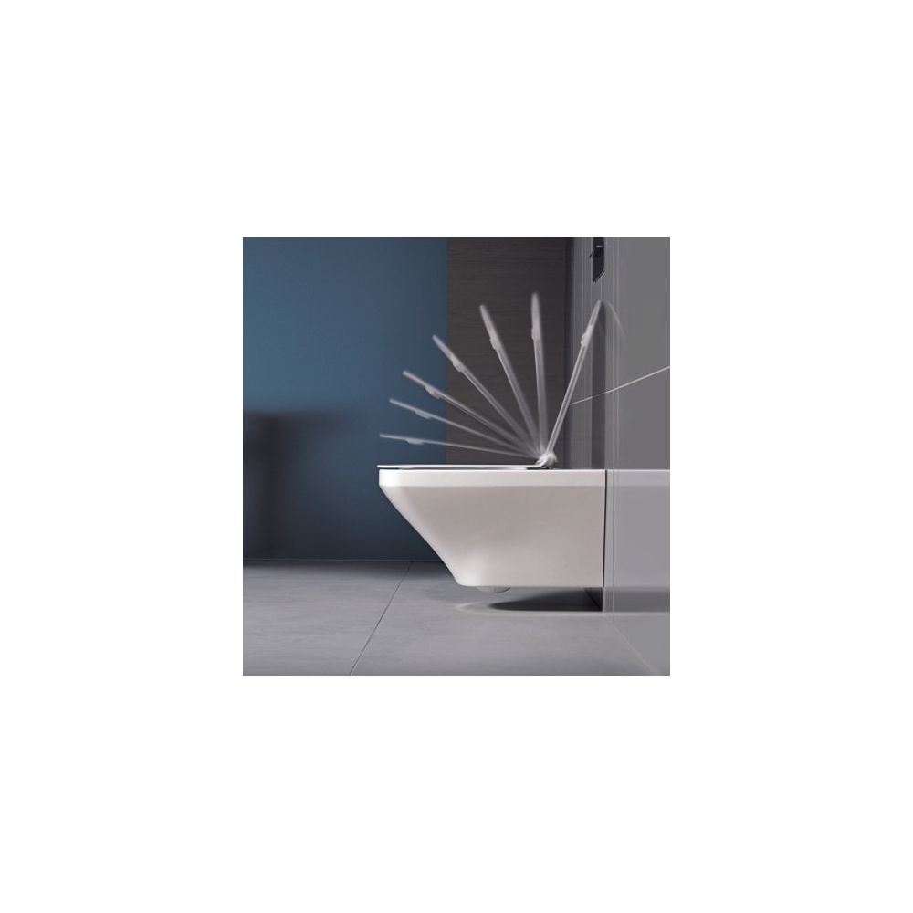 Duravit DuraStyle Wand-WC 620x370x350mm, Weiß Hochglanz, 4,5l, Tiefspüler, rimless... DURAVIT-2542090000 4021534924279 (Abb. 10)