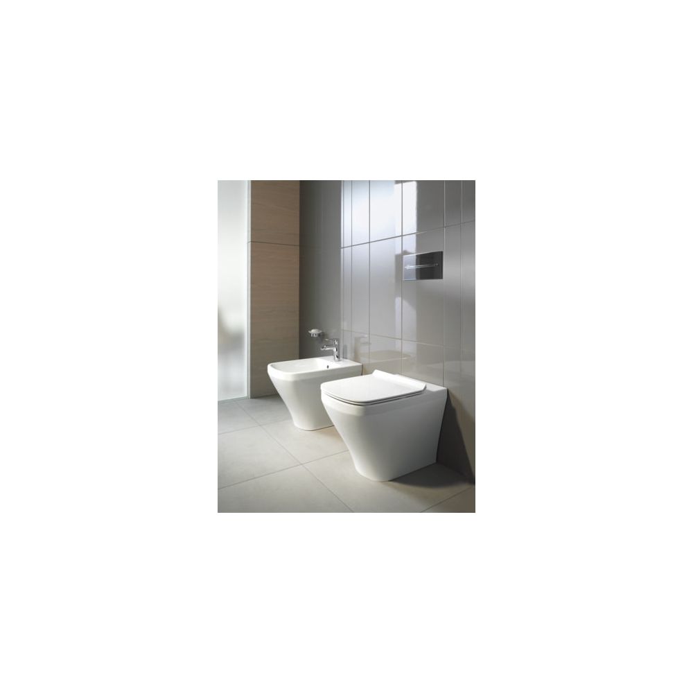 Duravit DuraStyle Stand Bidet 575x370x400mm, Weiß Hochglanz, 1 HL, mit Überlauf, Ba... DURAVIT-2284100000 4021534854385 (Abb. 1)