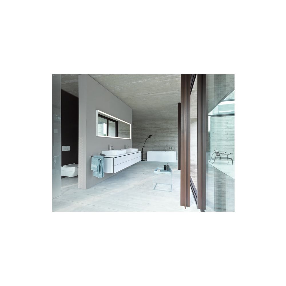 Duravit DuraSquare Waschtisch470x600x145mm wandh. Weiß Hochglanz, Rechteckig, Dura... DURAVIT-2353600071 4053424151137 (Abb. 13)