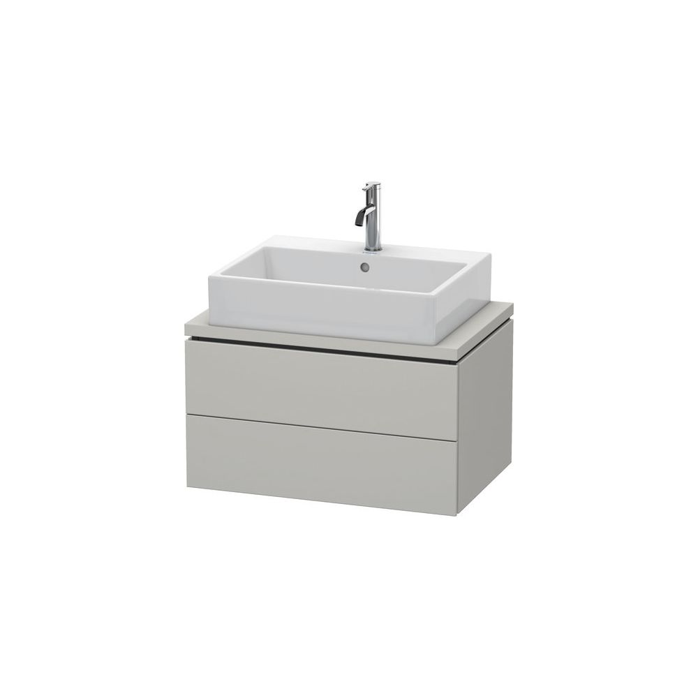 Duravit L-Cube Konsolenwaschtischunterbau wandh. 477x720x400mm ohne KSP Compact, B... DURAVIT-LC580600707 4053424643618 (Abb. 2)