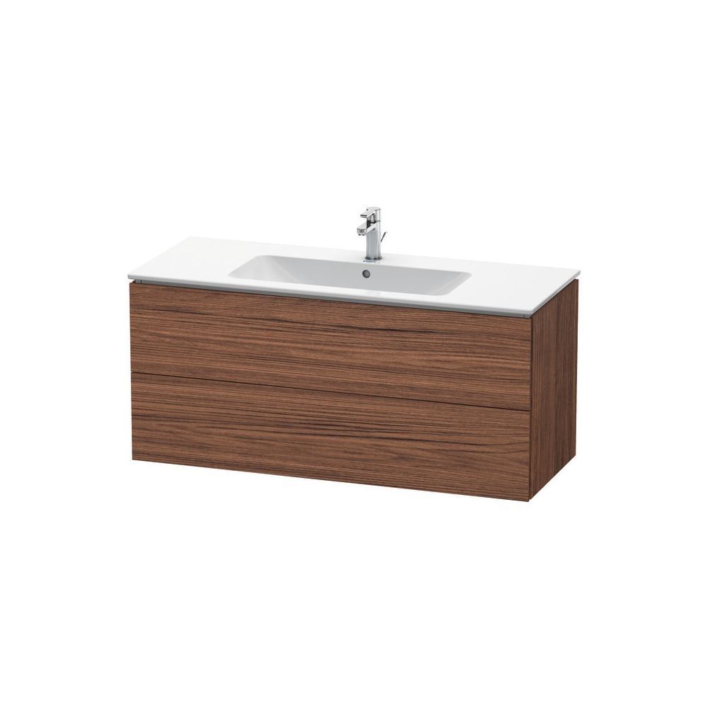 Duravit L-Cube Waschtischunterbau wandh. 481x1220x550mm Nusb.dunkel Matt, Grifflos... DURAVIT-LC624302121 4053424646237 (Abb. 3)