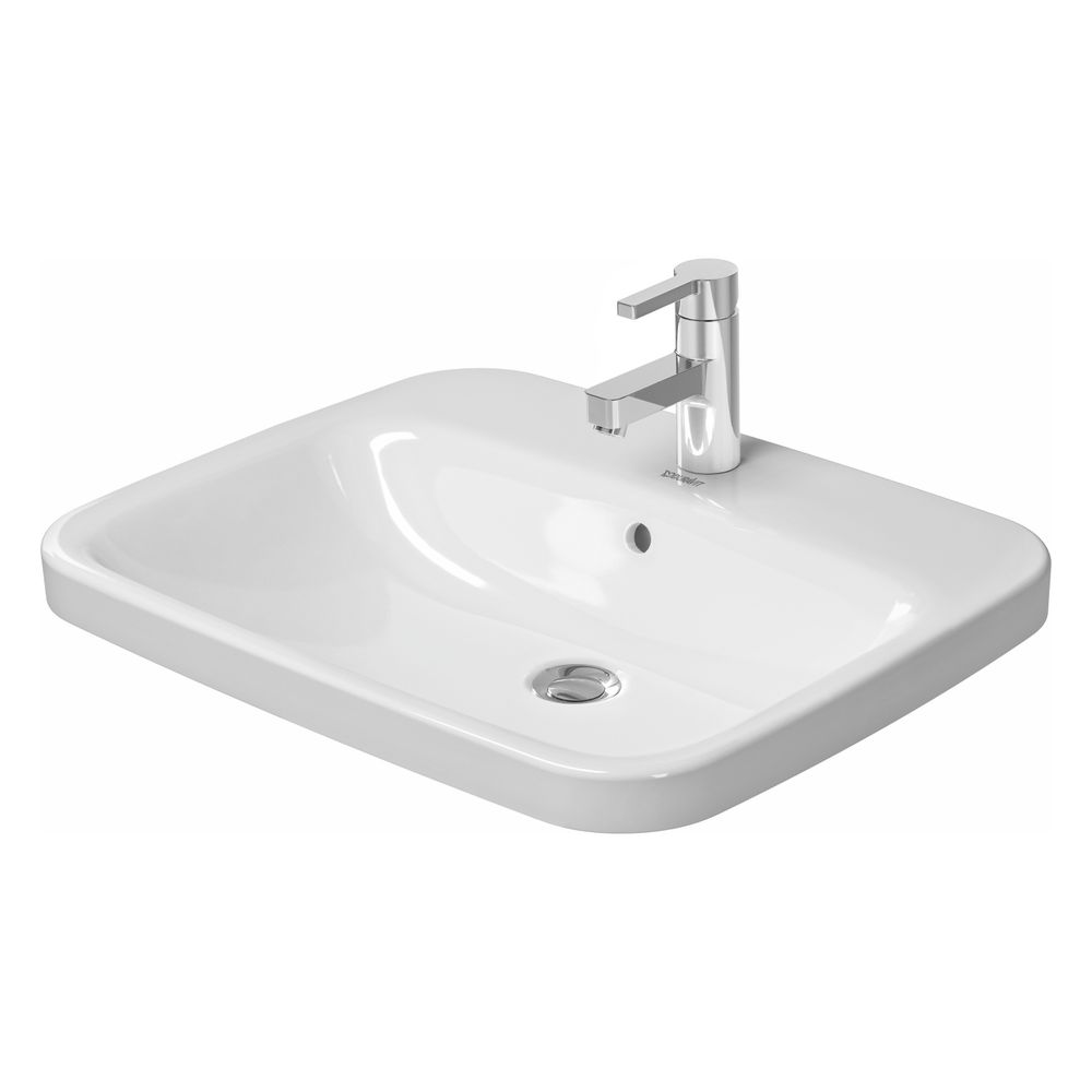 Duravit DuraStyle Einbauwaschtisch 495x615x170mm, Weiß Hochglanz, WonderGliss, mit... DURAVIT-03746200001 4021534897856 (Abb. 3)