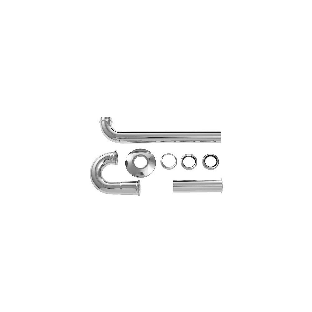 Duravit Röhrensiphon Universal 1 1/4" mit verlängertem Ablaufrohr für Waschtische, ... DURAVIT-0050260000 4021534003370 (Abb. 1)