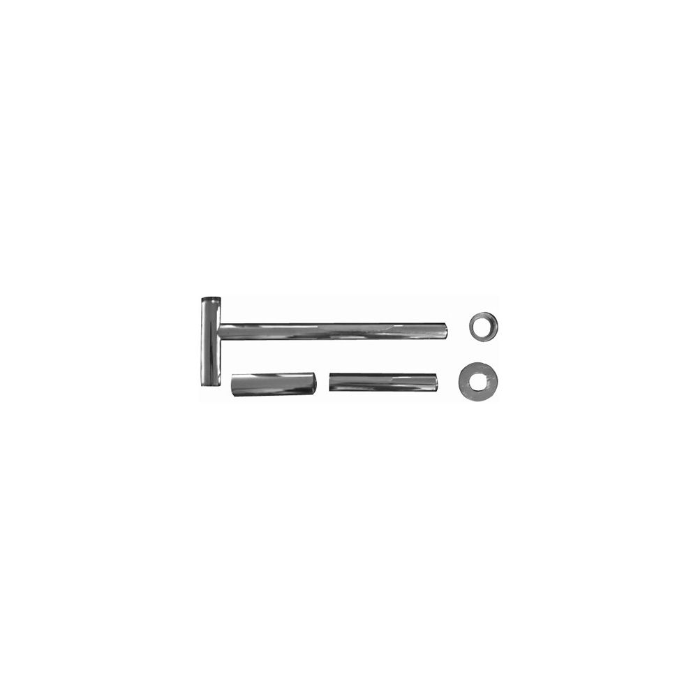 Duravit Universal Designsiphon Bronze gebürstet, Messing, waagerecht, geeignet für ... DURAVIT-0050360400 4067116087123 (Abb. 4)