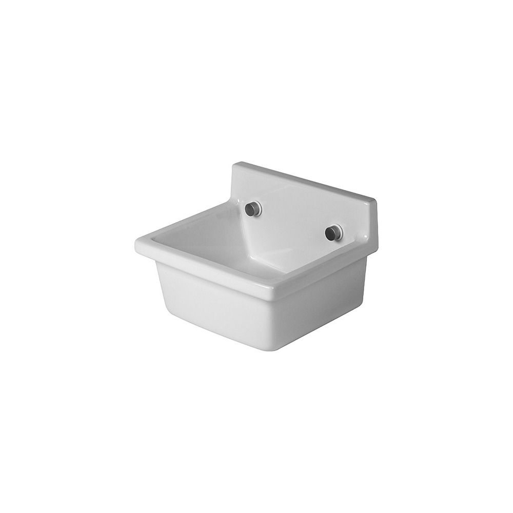 Duravit Starck 3 Ausgussbecken 480 mm, Weiß Hochglanz, Rechteckig, ohne HLB/Überlau... DURAVIT-0313480000 4021534279553 (Abb. 1)
