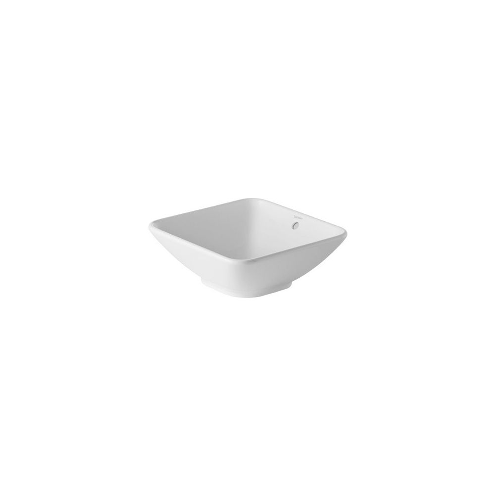 Duravit Design Classics Aufsatzbecken 420mm Weiß Hochglanz, Quadratisch, ohne HLB m... DURAVIT-0333420000 4021534333620 (Abb. 8)