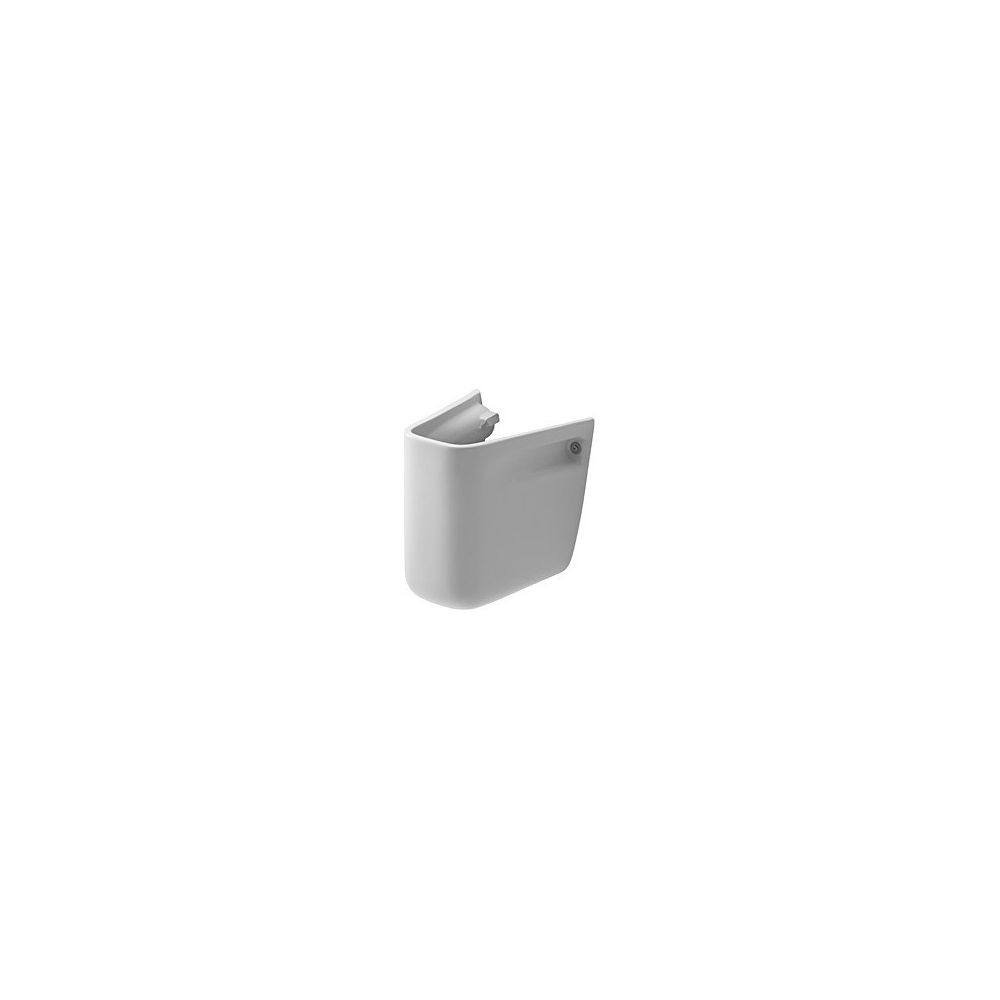 Duravit D-Code Halbsäule aus Keramik 213x215x280mm, Weiß Hochglanz, wandhängend, fü... DURAVIT-0857170000 4021534344169 (Abb. 5)