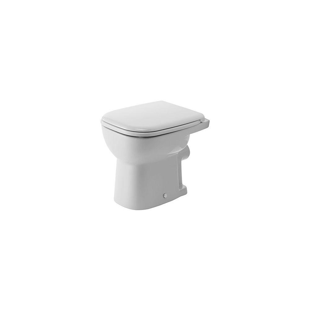 Duravit D-Code Stand WC 480x350x385mm, Weiß Hochglanz, 6l, Flachspüler, geschlossen... DURAVIT-2109090000 4021534344251 (Abb. 3)