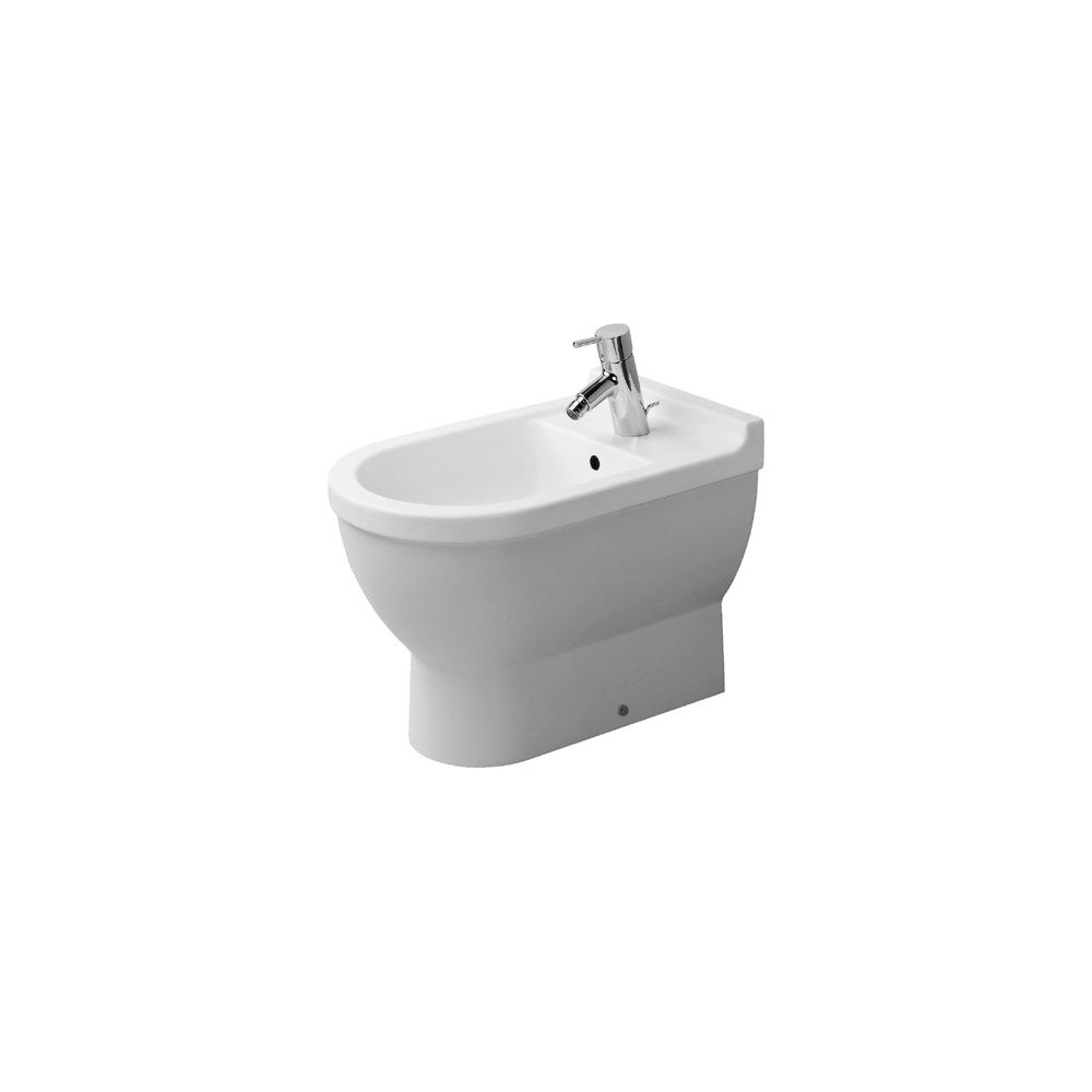 Duravit Starck 3 Stand Bidet 560x370x430mm, Weiß Hochglanz, 1 HL, mit Überlauf mit ... DURAVIT-2230100000 4021534223754 (Abb. 4)