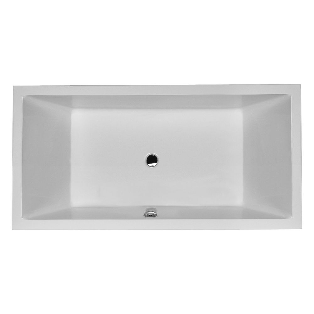Duravit Starck Wannen Badewanne 485x900x1800mm, 252l, Weiß glänzend, Rechtecki... DURAVIT-700052000000000 4021534306389 (Abb. 3)