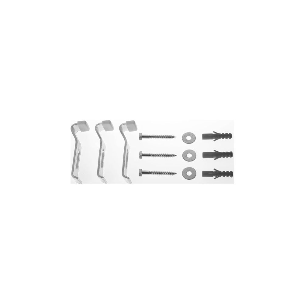 Duravit D-Code Wannenanker, 3 Stück, 790125000000000... DURAVIT-790125000000000 4021534405822 (Abb. 1)