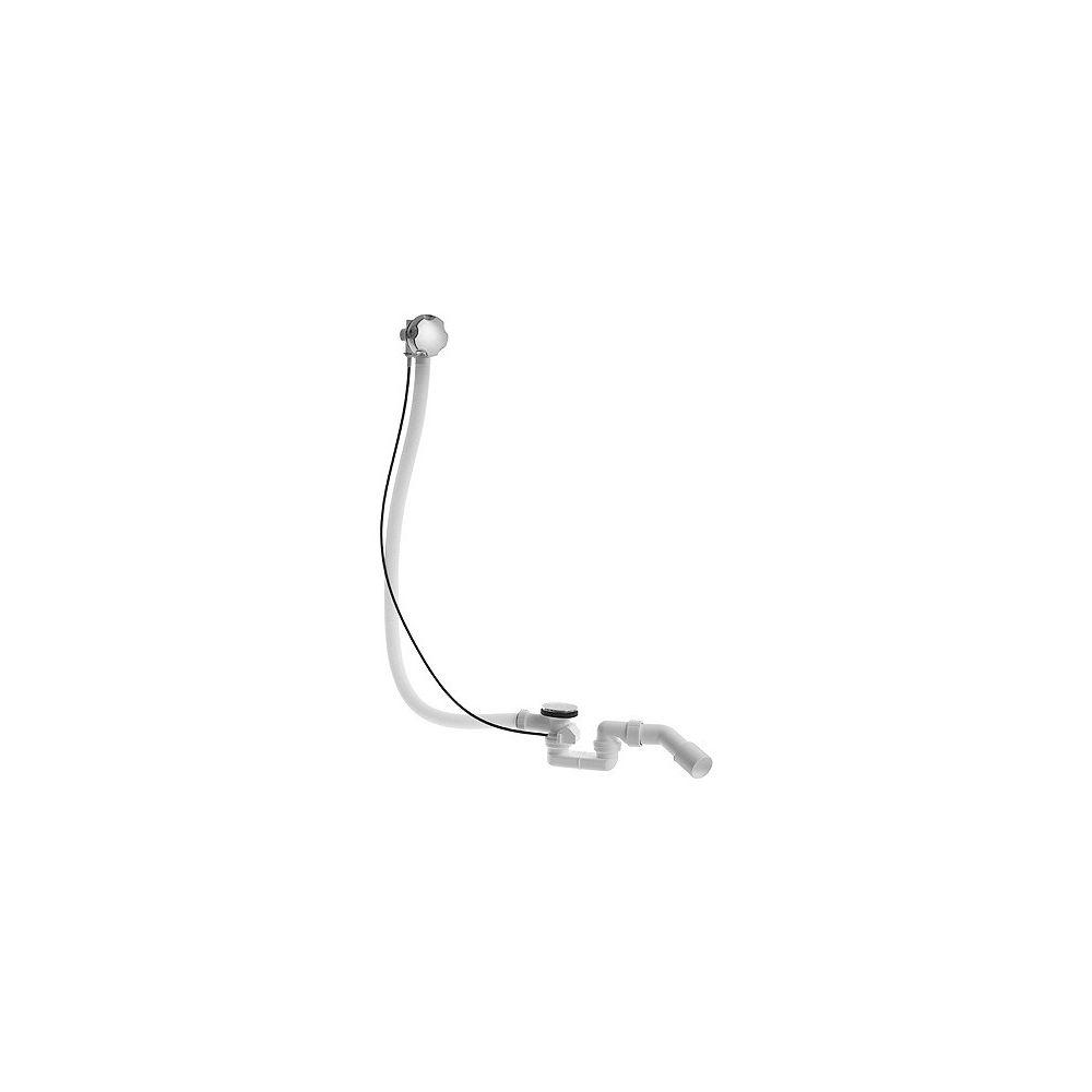 Duravit D-Code Ab- und Überlaufgarnitur, Chrom glänzend, rund mit Griffmulden,... DURAVIT-790226000001000 4021534405891 (Abb. 1)
