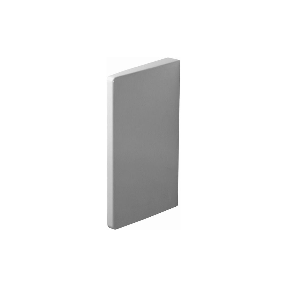 Duravit Urinal Trennwand Starck 3 aus Keramik 400x80x705mm, Weiß, mit Befestigungsm... DURAVIT-8500000000 4021534238239 (Abb. 1)