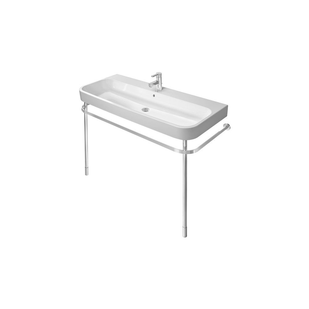 Duravit Happy D.2 Metallkonsole 491x1173x750-800mm variabel, Chrom poliert, bodenst... DURAVIT-0030791000 4021534954702 (Abb. 3)