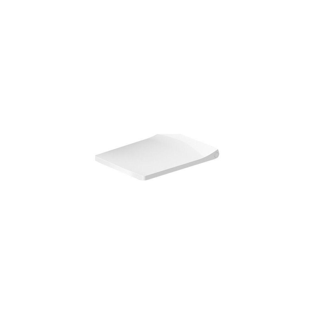 Duravit Design Classics WC-Sitz rechteckig Weiß Hochglanz, 371x63x463mm, ohne Absen... DURAVIT-0021110000 4053424682150 (Abb. 9)