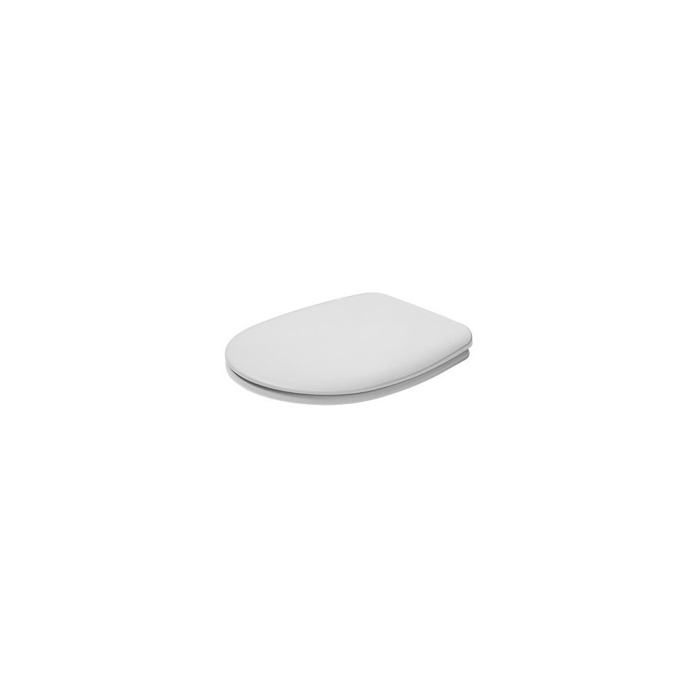 Duravit WC-Sitz Dune, Weiß 360x40x445mm, ohne Absenkautomatik, Material Scharnier K... DURAVIT-0060600000 4021534214639 (Abb. 1)
