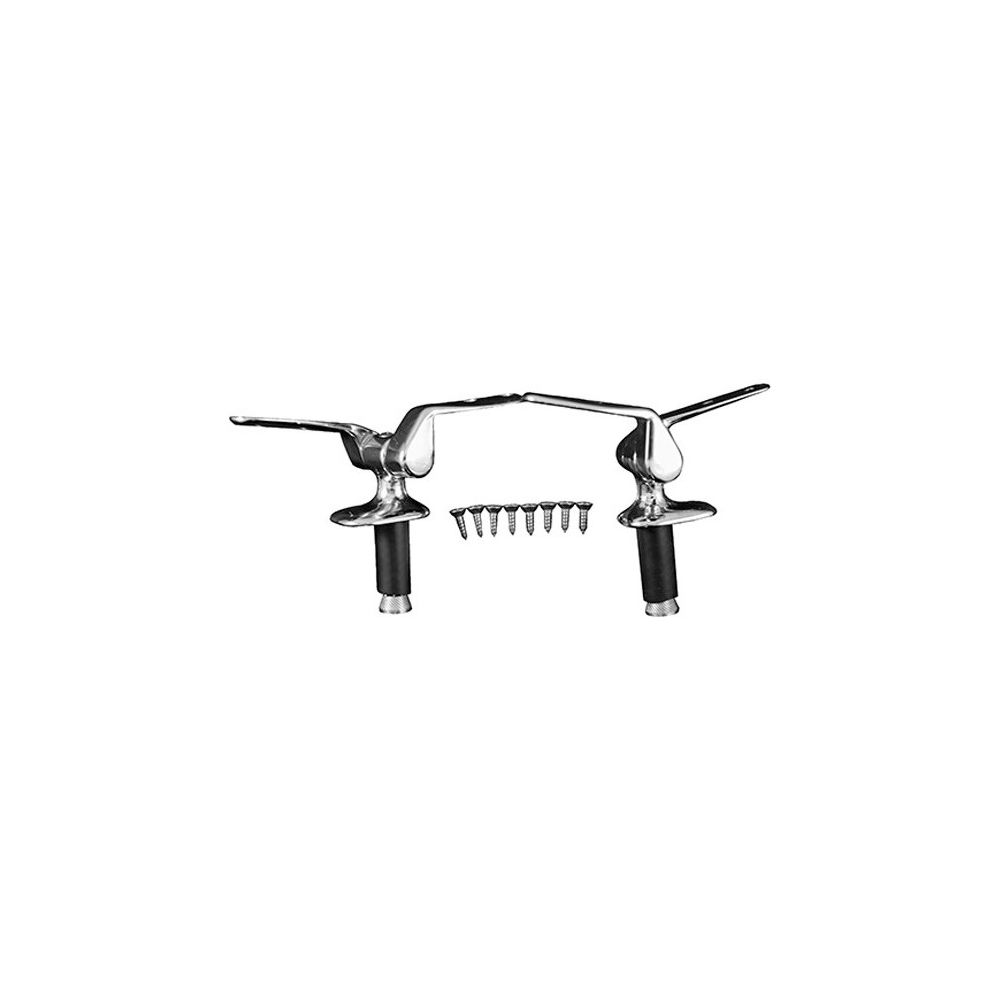 Duravit Scharnierpaar für WC-Sitz 1930, Chrom, bis Oktober 2003... DURAVIT-0061081000 4021534004438 (Abb. 2)
