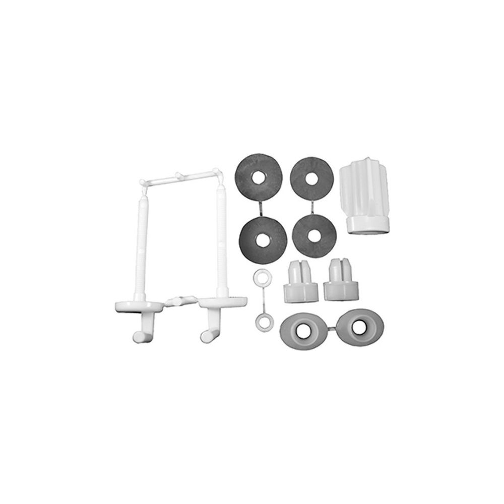 Duravit Scharnier-Set für WC-Sitz ohne Absenkautomatik, Kunststoff, 0061130000... DURAVIT-0061130000 4021534004537 (Abb. 1)