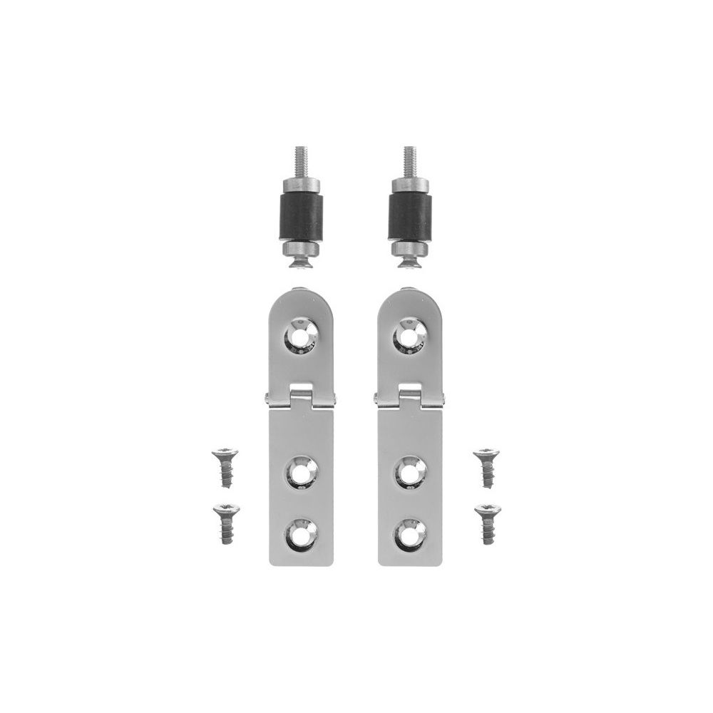 Duravit Scharnierpaar für Urinaldeckel Fizz, Chrom... DURAVIT-0061231000 4021534306044 (Abb. 1)