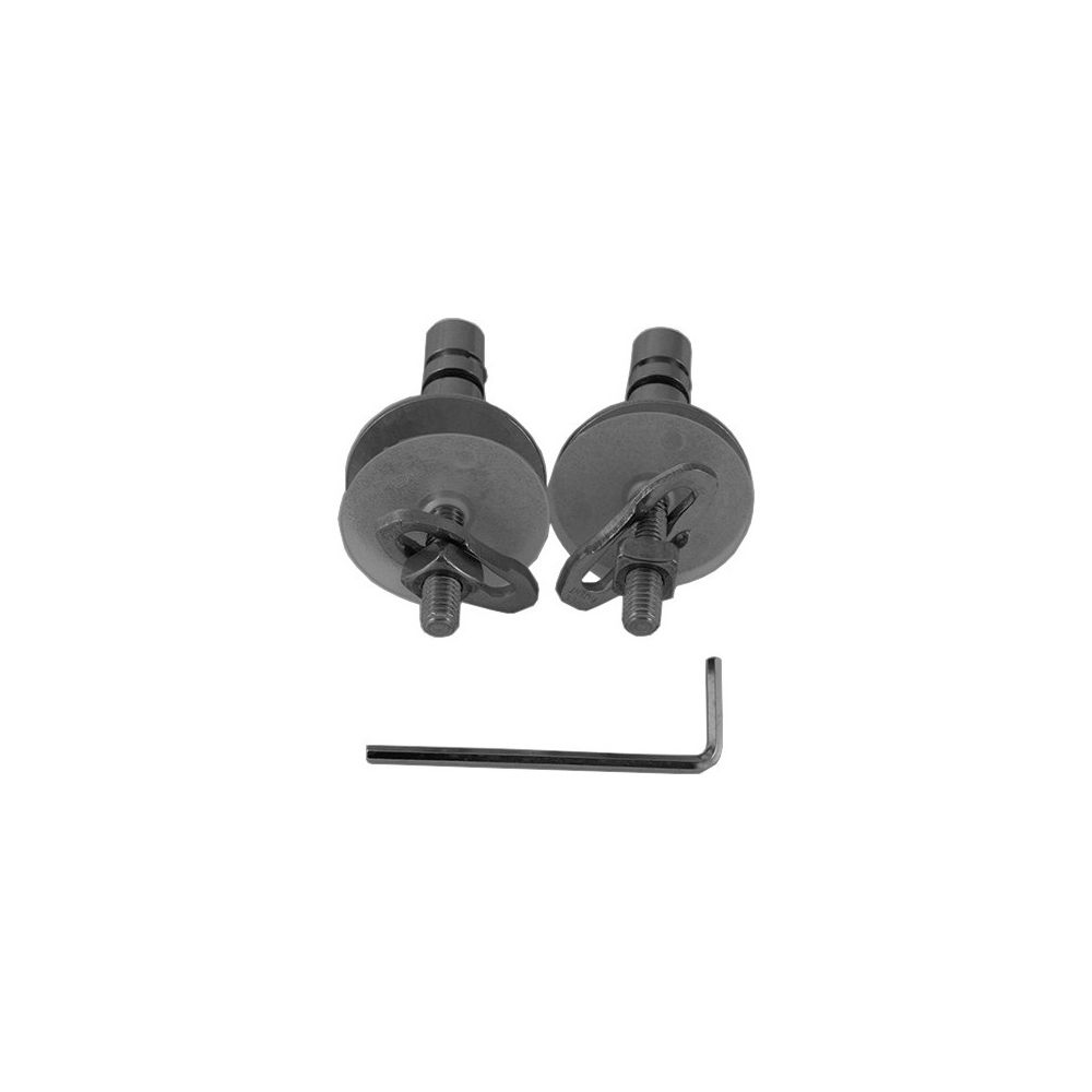 Duravit Scharnier-Set für WC-Sitz mit Absenkautomatik, Edelstahl, 0061301000... DURAVIT-0061301000 4021534347146 (Abb. 1)