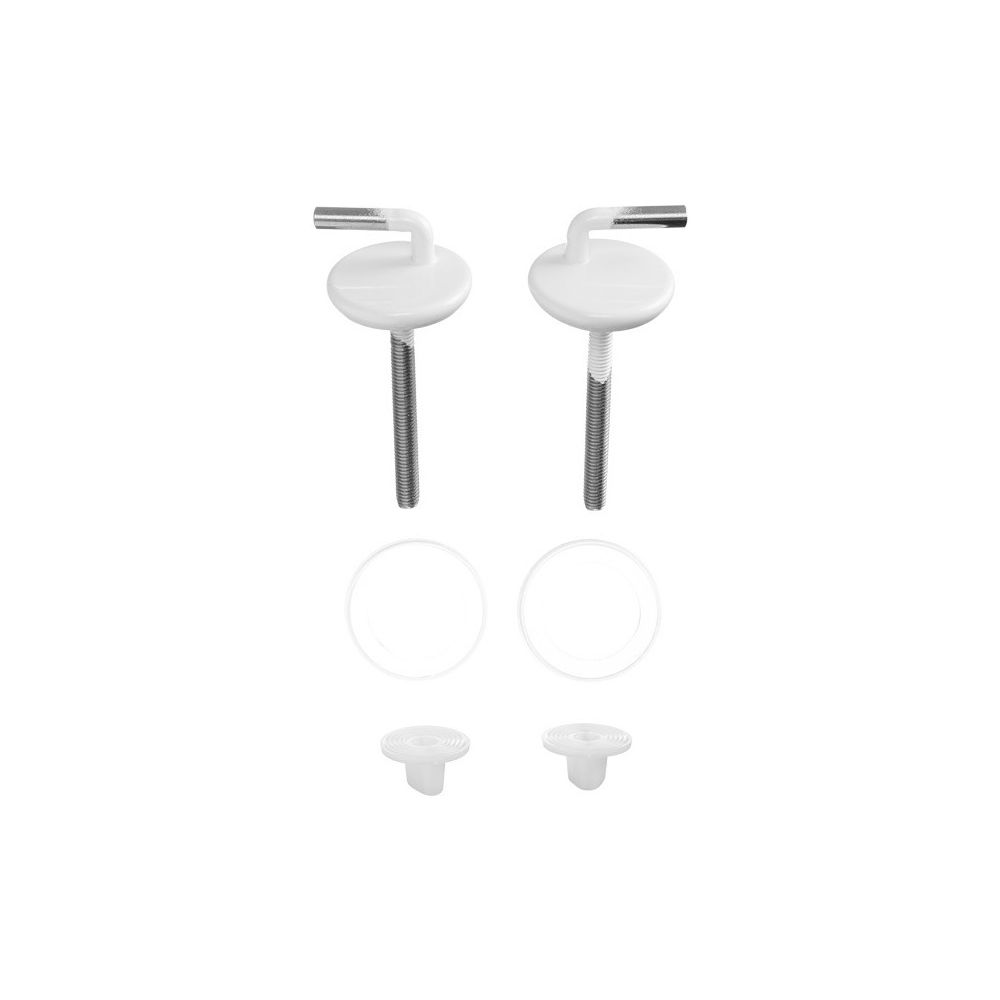 Duravit Scharnierpaar für WC-Sitz Darling und Duraplus, Weiß... DURAVIT-0064990000 4021534010088 (Abb. 1)