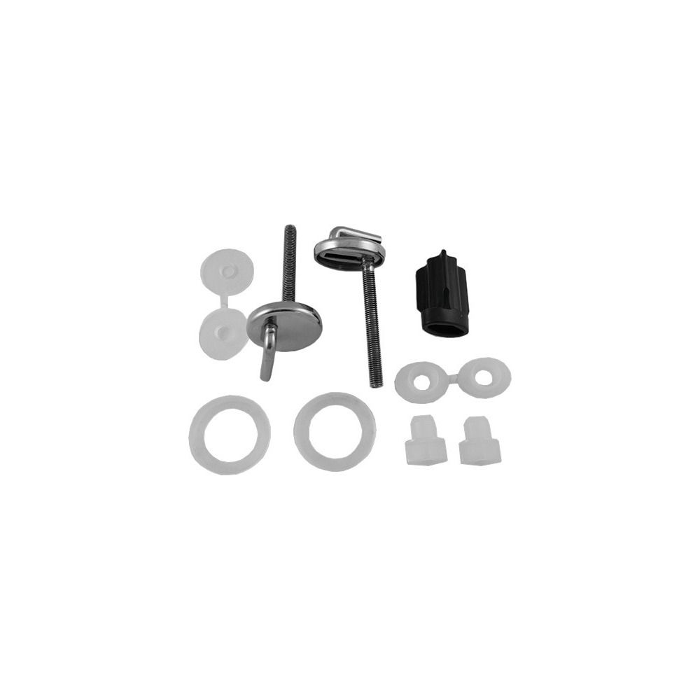 Duravit Scharnierpaar für WC-Sitz Darling und Duraplus, Chrom... DURAVIT-0064991000 4021534010095 (Abb. 1)