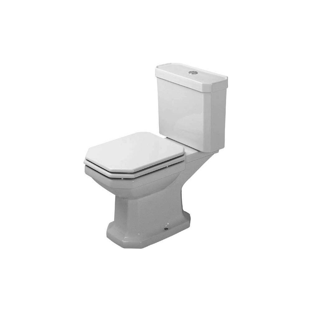 Duravit Serie 1930 Stand WC für Kombination 665x355x400mm, Weiß Hochglanz, 6l, Tief... DURAVIT-0227010000 4021534068881 (Abb. 3)