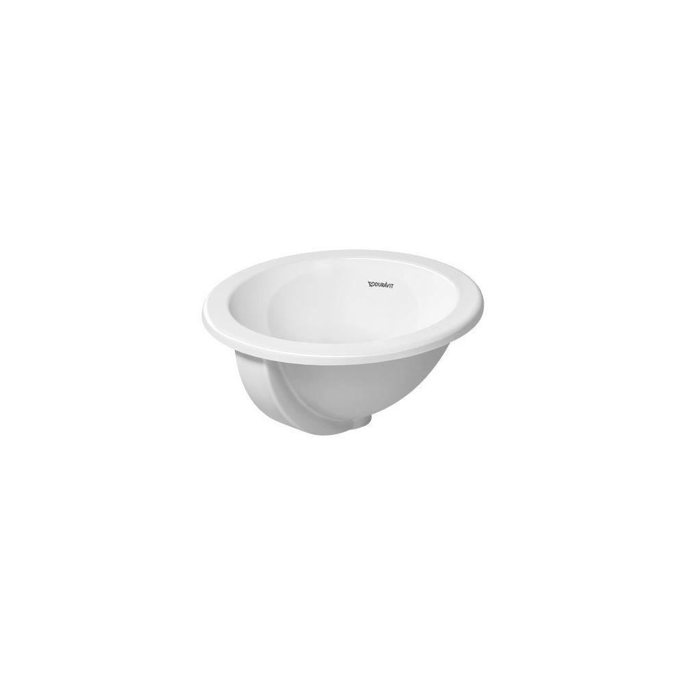 Duravit Architec Einbauwaschtisch 400x400x190mm, Weiß Hochglanz, ohne HLB, mit Über... DURAVIT-0318400000 4021534298158 (Abb. 1)