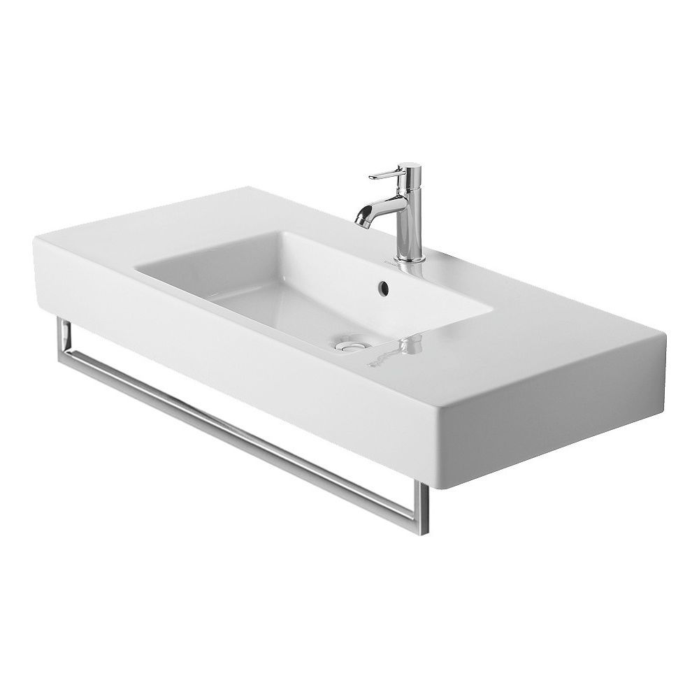 Duravit Universal Handtuchhalter 64x1009x71mm, Chrom, Messing, 1 Arm, mit Befestigu... DURAVIT-0030351000 4021534405792 (Abb. 3)