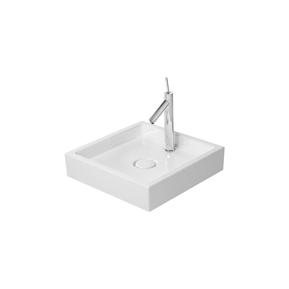 Duravit Starck 1 Aufsatzbecken 470mm, Weiß Hochglanz, WonderGliss, Rechteckig, ohn... DURAVIT-03874700271 4021534593949 (Abb. 3)
