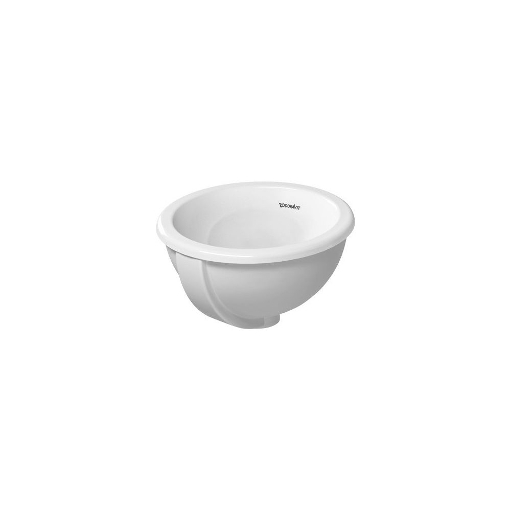 Duravit Architec Einbauwaschtisch 335x335x195mm, Weiß Hochglanz, ohne HLB, mit Über... DURAVIT-0473340031 4021534308307 (Abb. 1)