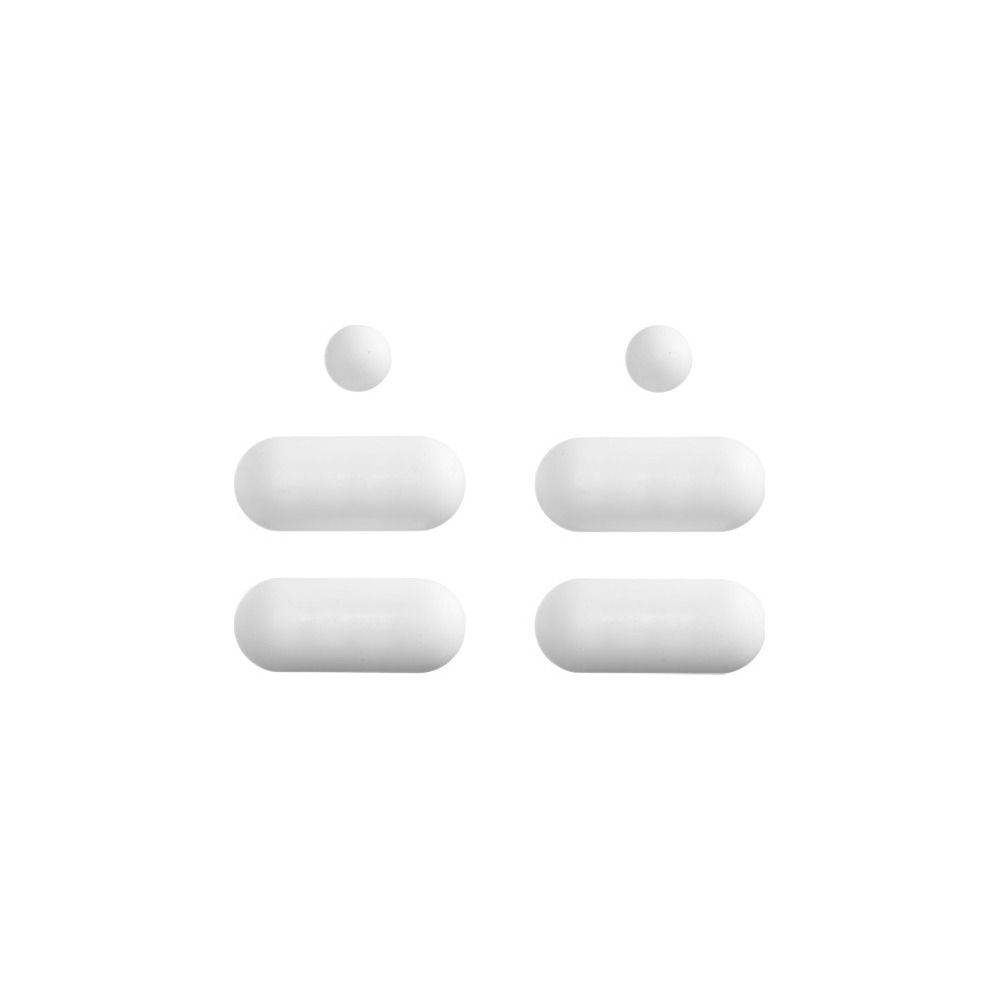 Duravit Puffersatz für WC-Sitz 2nd floor, Starck X, PuraVida, Vero, Weiß... DURAVIT-1001770000 4021534168765 (Abb. 1)