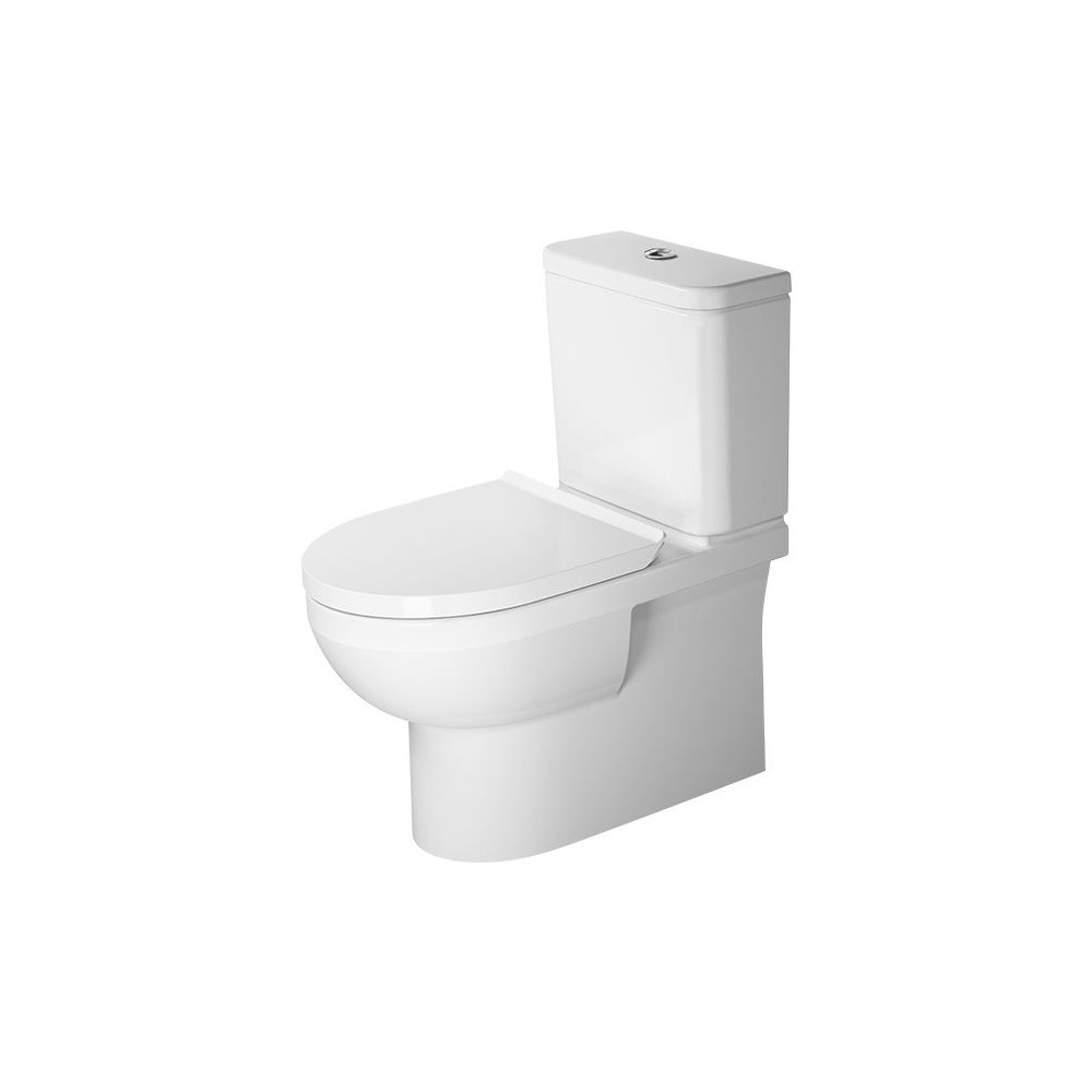 Duravit No.1 Stand WC für Kombination 650x365x420mm, Weiß Hochglanz, 6l, Tiefspüler... DURAVIT-2182090000 4053424507781 (Abb. 4)