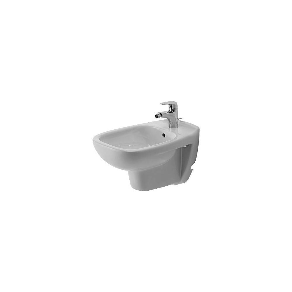 Duravit D-Code Wandbidet 545x355x350mm, Weiß Hochglanz, 1 HL, mit HLB/Überlauf... DURAVIT-2257150000 4021534863042 (Abb. 4)
