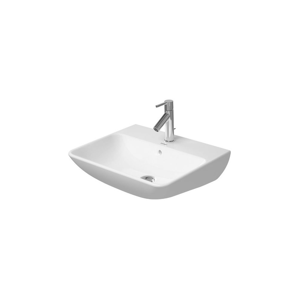 Duravit ME by Starck Waschtisch 440x550x180mm wandh. Weiß SM, Rechteckig, WonderGl... DURAVIT-23355532001 4053424892719 (Abb. 4)